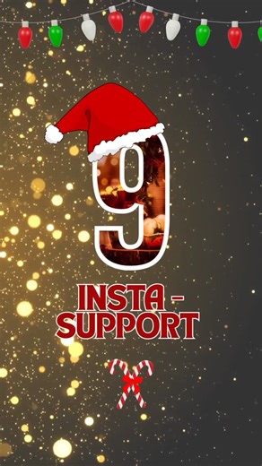 Quick Quotes f0r every0ne! on Instagram: "🎄✨ ADVENT DAY 9 — SPREADING SUPPORT + CHRISTMAS MAGIC ✨🎄 Day 9 and the Christmas spirit is officially in full swing — twinkly lights, warm drinks, cheesy films, and that feeling that somehow… everything just feels a little softer, a little kinder, and a lot more sparkly. Remember one of your support tribe will always be around for you if you need them we are only a DM away 💜 Today’s Advent reminder? Support is a superpower. And honestly, we’re all bet