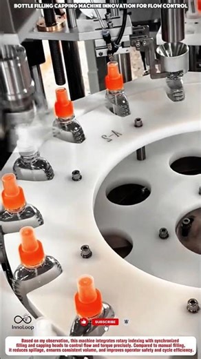Bottle Filling Capping Machine innovation for flow control