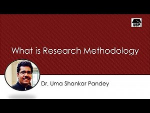 What is Research Methodology by Dr. USP