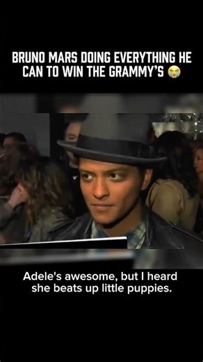 This is why they Don’t invite Bruno Mars to the Grammy’s.. 😭