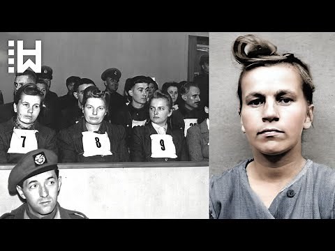 Execution of Auschwitz Nazi Guard: Elisabeth Volkenrath