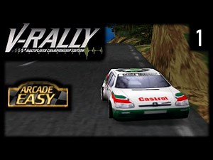 V-Rally Multiplayer Championship Edition - #1 - Arcade Easy