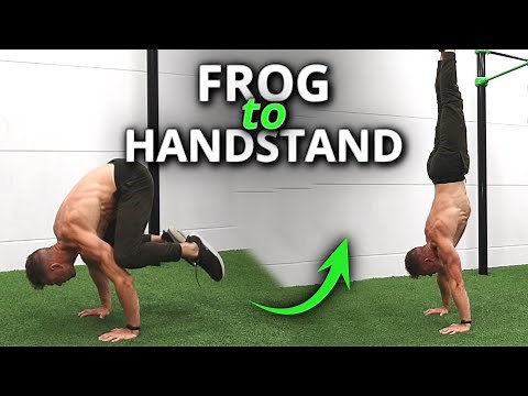 Learn the Frog to Handstand in 10 minutes! (Beginner Tutorial)