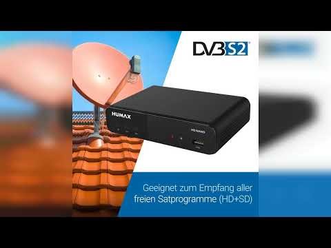 Rezension: Humax Digital HD Nano Digitaler HD Satellitenreceiver 1080P Digital HDTV Sat-Receiver ...