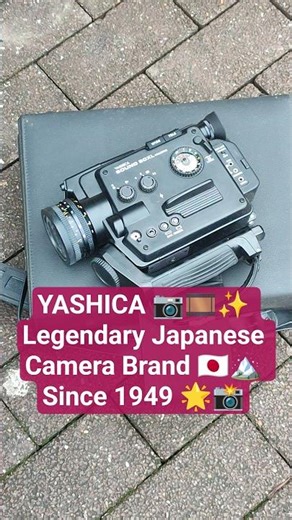 YASHICA 📷🎞️✨ Legendary Japanese Camera Brand 🇯🇵🏔️ Since 1949 🌟📸 #like #subscribe