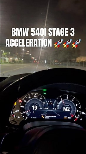 BMW 540i STAGE 3 ACCELERATION 🚀🚀🚀🚀