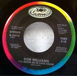 Don Williams - I'll Never Be In Love Again