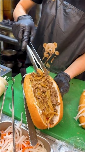 Banh mi baguette sandwiches baked fresh every morning│Banh mi sandwich