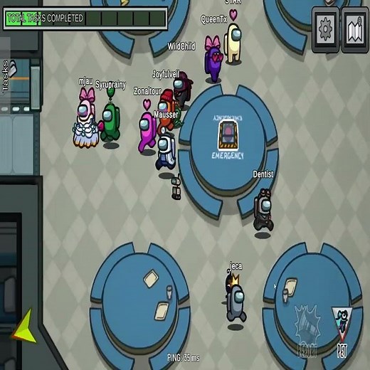 1 Hour of Among Us Crewmate Gameplay #56 #amongus #1hamongus #impostor #nocommentary #shorts #fyp