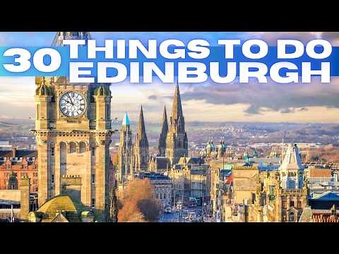 Best Things To Do in Edinburgh Scotland 2026 4K