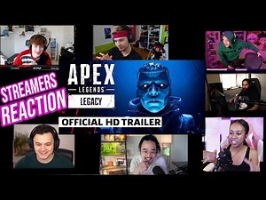 STREAMERS REACTION ON APEX LEGENDS SEASON 9 LEGACY TRAILER | APEX LEGENDS SEASON 9 TRAILER REACTIONS