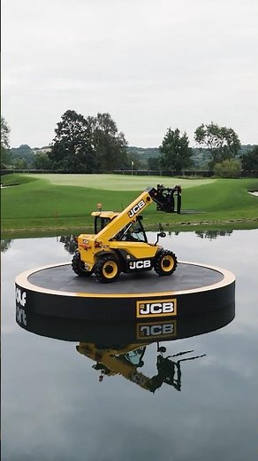 How to make a telehandler float on water