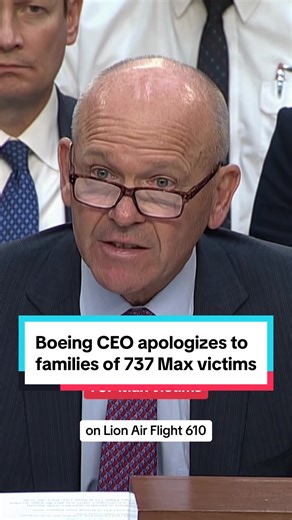 Boeing CEO Apologizes for 737 Max Crashes | Senate Testimony