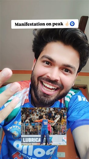 come on Abhishek Sharma Kaash yeh sach ho jaye🏏#indvssa #t20worldcup #cricket #worldcup