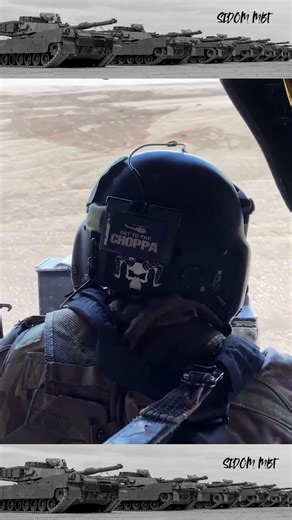 Air Gunner Patrol Mission Aboard UH-60M Black Hawk