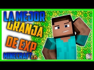 La MEJOR GRANJA de EXPERIENCIA Minecraft 😱30 Niveles en 40 Seg😱 Fácil, rápida y pocos recursos