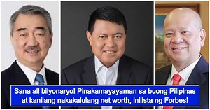 Forbes' Billionaires list unveils richest men in the Philippines for 2020