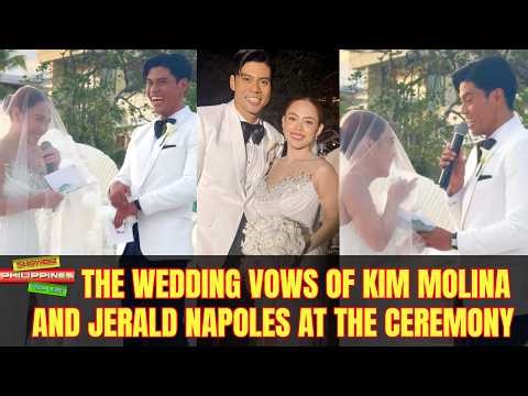 The Wedding Vows | Kim Molina and Jerald Napoles at the Wedding Ceremony