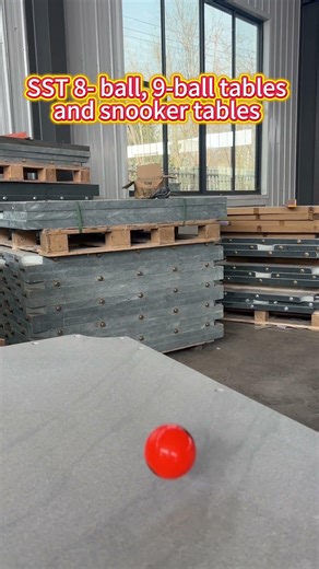 How flat is a real slate pool table? #pool #billiards #snooker #custom #factory #games #producer