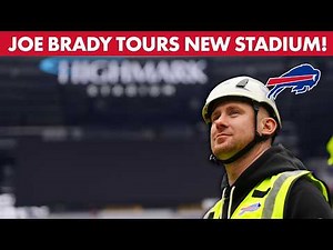 Joe Brady Tours New Highmark Stadium, 2026 Home Of The Buffalo Bills!