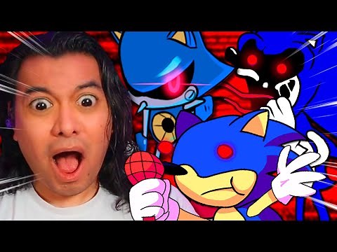SUNKY, METAL SONIC Y SONIC.EXE ACABARON CONMIGO FNF MODS DIFICILES