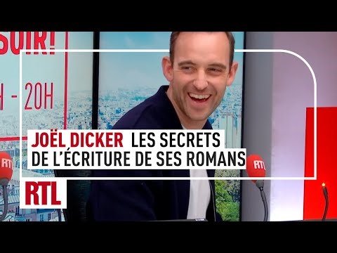 "Quand je commence à écrire, je ne connais pas la fin" - Joël Dicker dans RTL Bonsoir