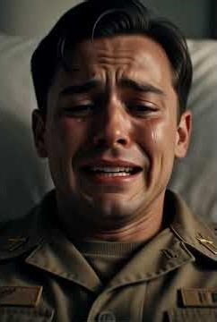 American Soldier Wakes Up Crying from a War Nightmare
