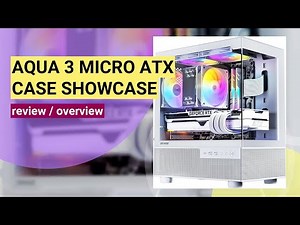 Review: Aqua 3 Micro ATX Case - Stunning Design & Efficient Cooling