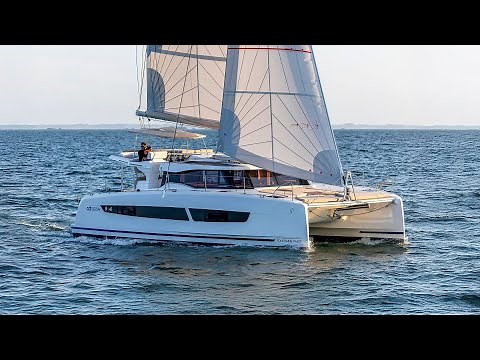 New Fountain Pajot 41 Catamaran Video walkthrough review By: Ian Van Tuyl Catamaran Specialest