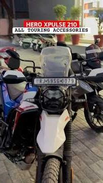 Touring Accessories for Hero Xpulse 210 comment Kari to full video with all price bhi bana dunga.