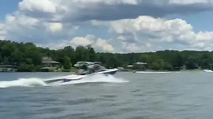 Boaters celebrate Memorial Day on Lake Harding