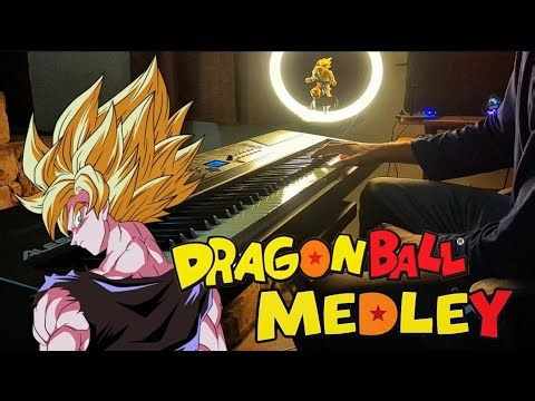 Mi Top DRAGON BALL MEDLEY en Piano