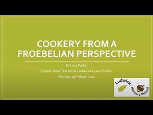 Froebel Trust Webinar with Professor Tina Bruce : Reflection from Dr Lucy Parker