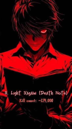 Top 10 Anime Kill Counts You Didn’t Expect 🤯🔴| Deadliest Anime Characters of All Time ☠️⚔️