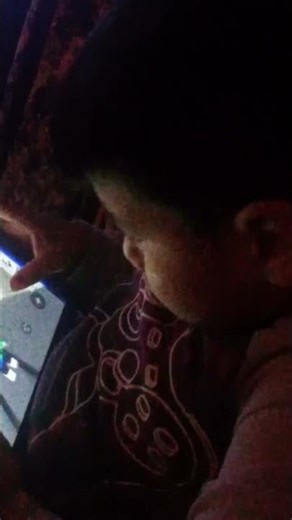 bro is stuck to the screen