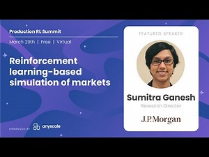 Reinforcement learning-based simulation of markets