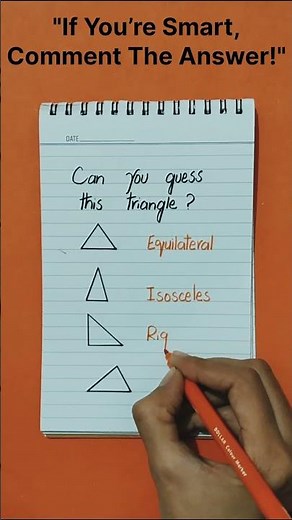 99% People Fail This Triangle Puzzle! Can You Guess It?#shorts