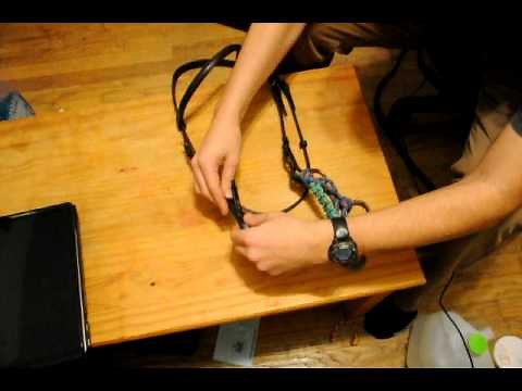 Handmade Indian Bosal & how it works