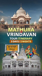 15K views · 8.9K reactions | Mathura–Vrindavan 3 Days / 2 Nights Tour...