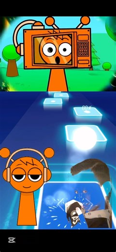 Sprunki x Incredibox | TilesHop Coffin Dance Cover 🎵 #Shorts #TilesHop #CoffinDance #Gaming