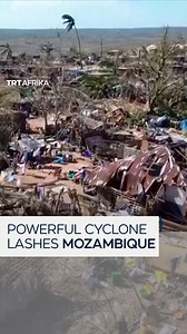 2.1K views · 35 reactions | Footage captures Cyclone Chido hitting Mozambique, killing dozens and causing massive damage to homes and infrastructure. | TRT Afrika | Facebook