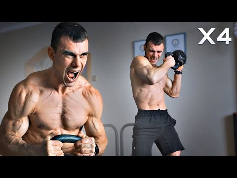 Kettlebell Workout. Warrior Complex