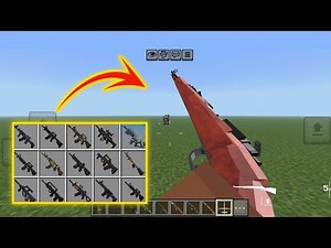 Minecraft PE Guns and Weapons Mod Download - 1.21