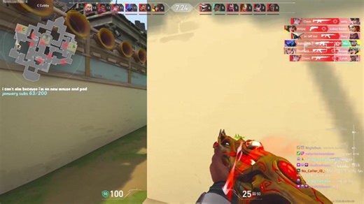 trying new mouse and mousepad