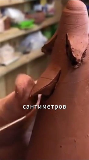 🍯 How to make a Christmas tree yourself? Clay + pottery wheel 🎄 #potter #ceramics #newyear