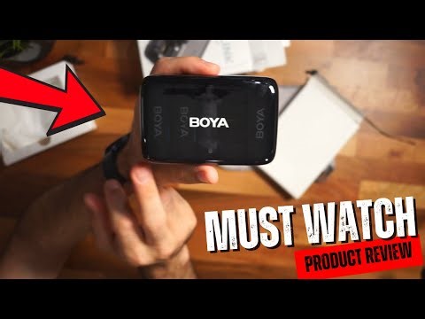Wireless Mic Review: BOYA BOYALINK 2 for iPhone, Android & Camera