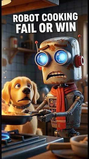 The Reluctant Cooking Robots First Meal Epic Fail or Win?