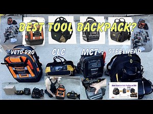 Veto Pro Tech Pac Tool Bag Review - vs STEELHEAD, CLC Custom Leather Work Gear & Veto Pro Tech MCT