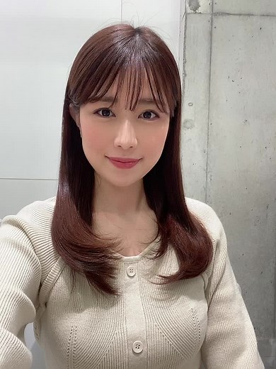 道岡桃子の新しい髪型発表💓