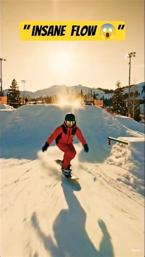 INSANE Snowboard Flow 🤯 Gimbal God Level Skills!#shorts#trending#fyp